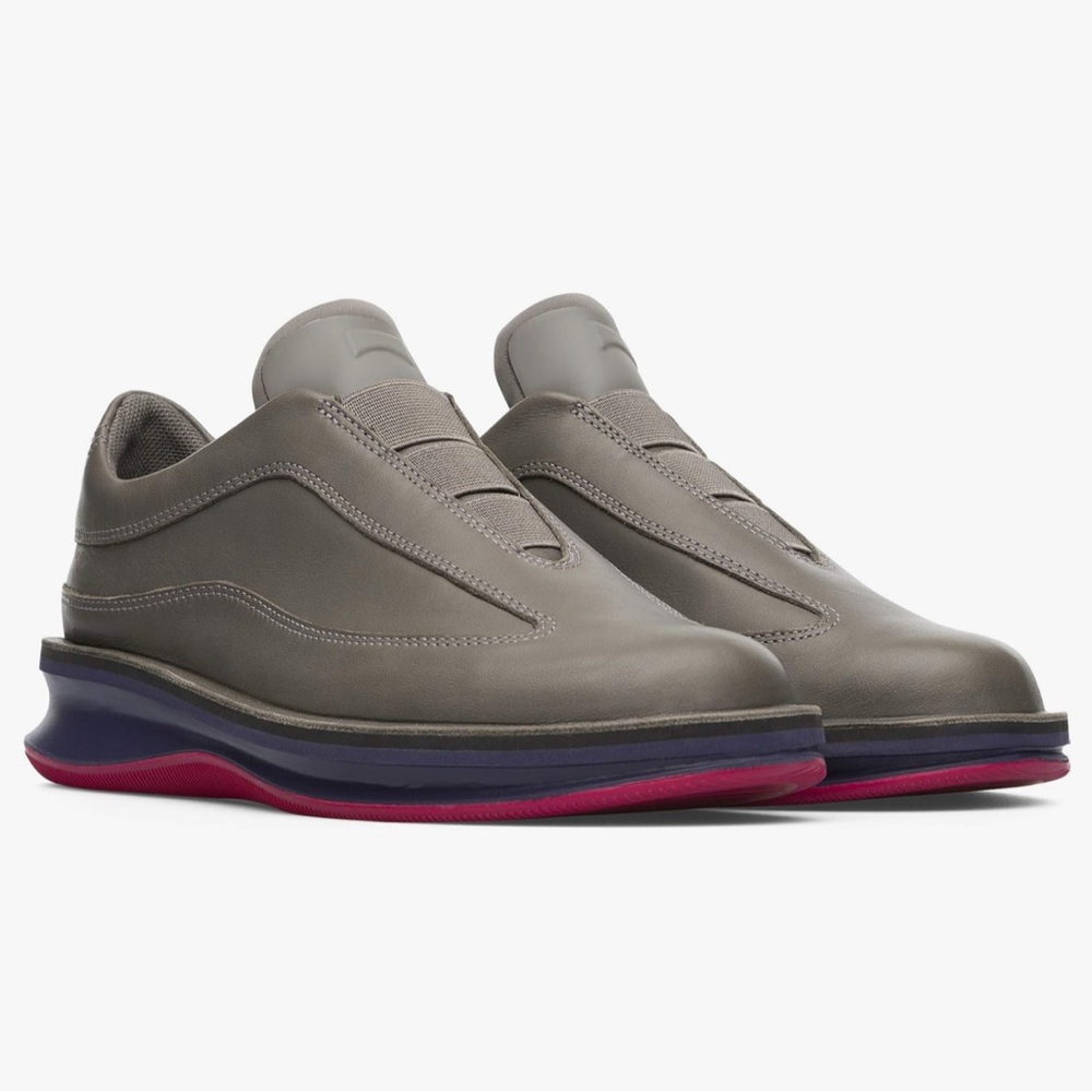 Camper Women's Rolling Sneaker SIZE 7 preowned great condition gray in color